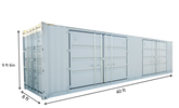 40ft High Cube Container with 2 Side Doors (Heavy Duty)